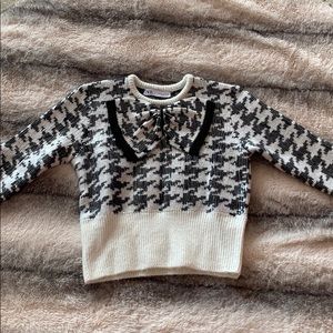 Zara Sequin Sweater with bow